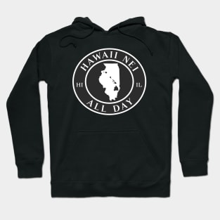 Roots Hawaii and Illinois by Hawaii Nei All Day Hoodie